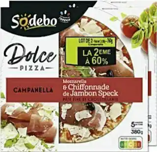 Casino Supermarchés Dolce Pizza Campanella offre