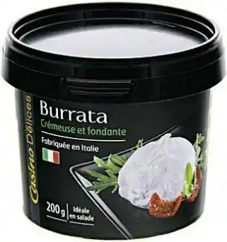 Casino Supermarchés Burrata 17% M.G. offre