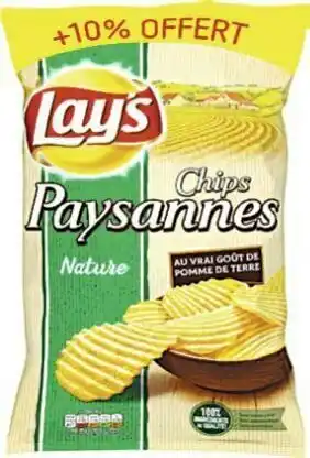 Casino Supermarchés Chips Paysannes Nature offre