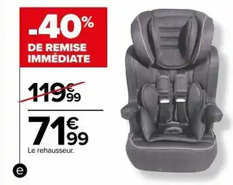Le rehausseur siege auto