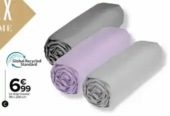 Carrefour Linge de lit polycoton recyclé offre