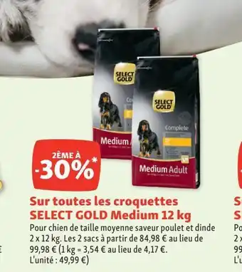 Maxi Zoo Sg adult medium poulet&dind 12kg offre