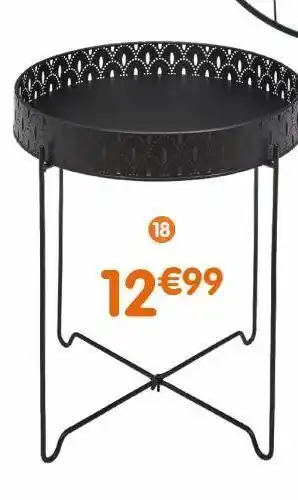 b&m Table d'appoint offre