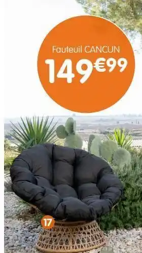 Fauteuil cancun