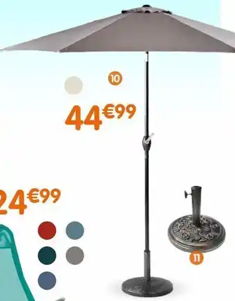 b&m Parasol inclinable offre
