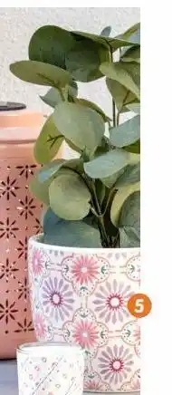b&m Lot de 3 cache-pot en ceramique offre
