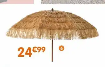 b&m Parasol tiki offre