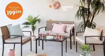 b&m Salon de jardin vallence 4 personnes offre