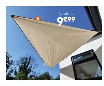 b&m Voile d´ombrage offre