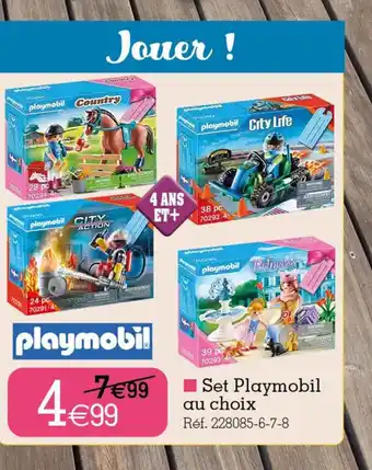 Kandy Set Playmobil Au Choix offre