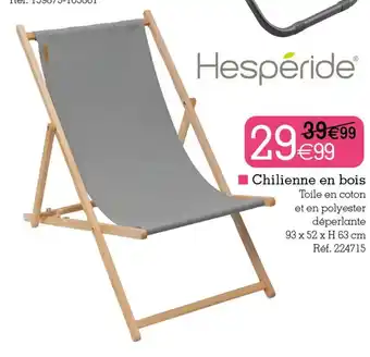 Kandy Chilienne En Bois offre