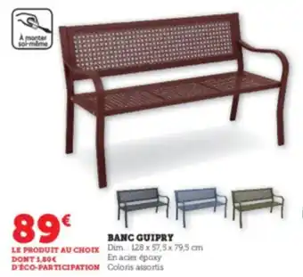 Super U Banc guipry offre