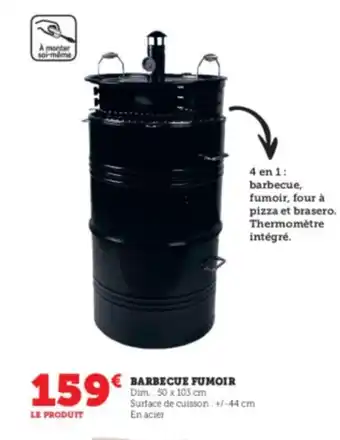 Super U Barbecue fumoir offre