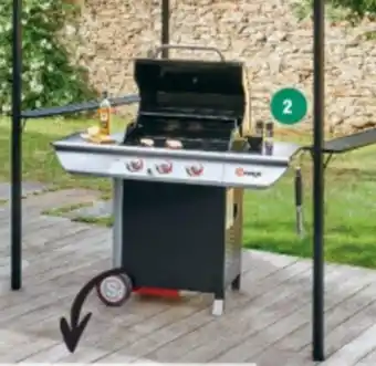 Super U Barbecue à gaz manhattan 300S offre
