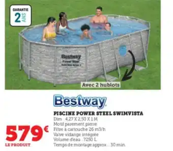 Piscine power steel swimvista