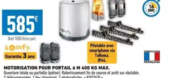 Brico Cash Motorisation pour portail 6m 400kg max offre