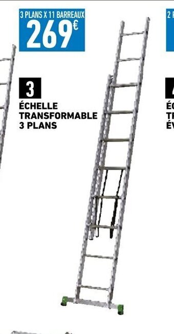 Brico Cash Echelle transformable offre