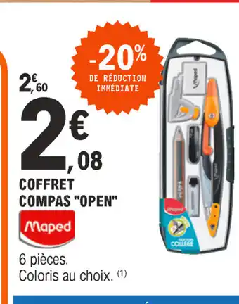 Coffret Compas "Open"