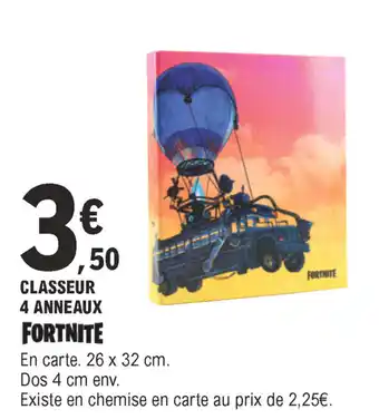 E.Leclerc Classeur 4 anneaux offre