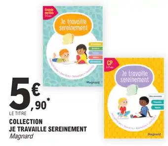 E.Leclerc Collection de travaille sereinement offre