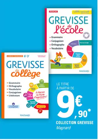 E.Leclerc Collection grevisse offre