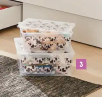 E.Leclerc Boîte de rangement 11 L animaux offre