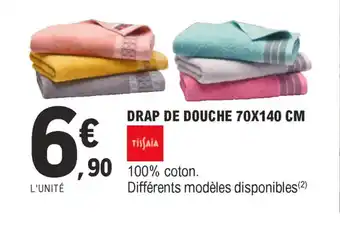 E.Leclerc Drap de douche 70x140 cm offre