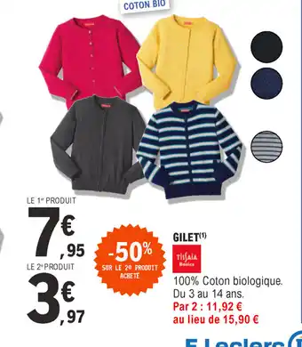 E.Leclerc Gilet offre