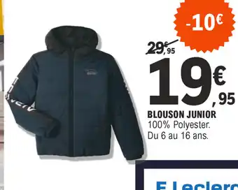 E.Leclerc Blouson junior offre