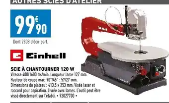 Scie a chantourner 120w