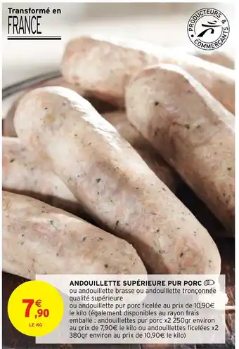 Intermarché Hyper Andouillette supérieure pur porc offre