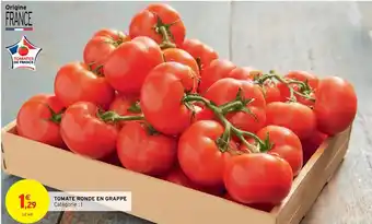 Intermarché Hyper Tomate Ronde En Grappe offre