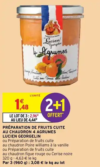 Préparation De Fruits Cuite Au Chaudron 4 Agrumes