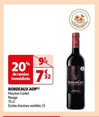 Auchan Supermarché Bordeaux Aop offre