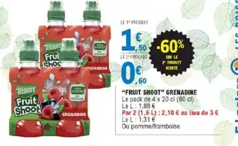 E.Leclerc Fruit Shoot Grenadine offre