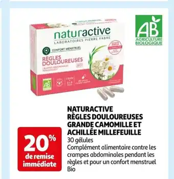 Naturactive Régles Douloureuses Grande Camomille Et Achillée Millefeuille