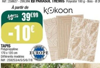 La Foir'Fouille Tapis offre