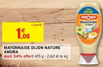 Mayonnaise Dijon Nature Amora
