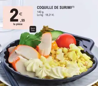 E.Leclerc Coquille de surimi offre