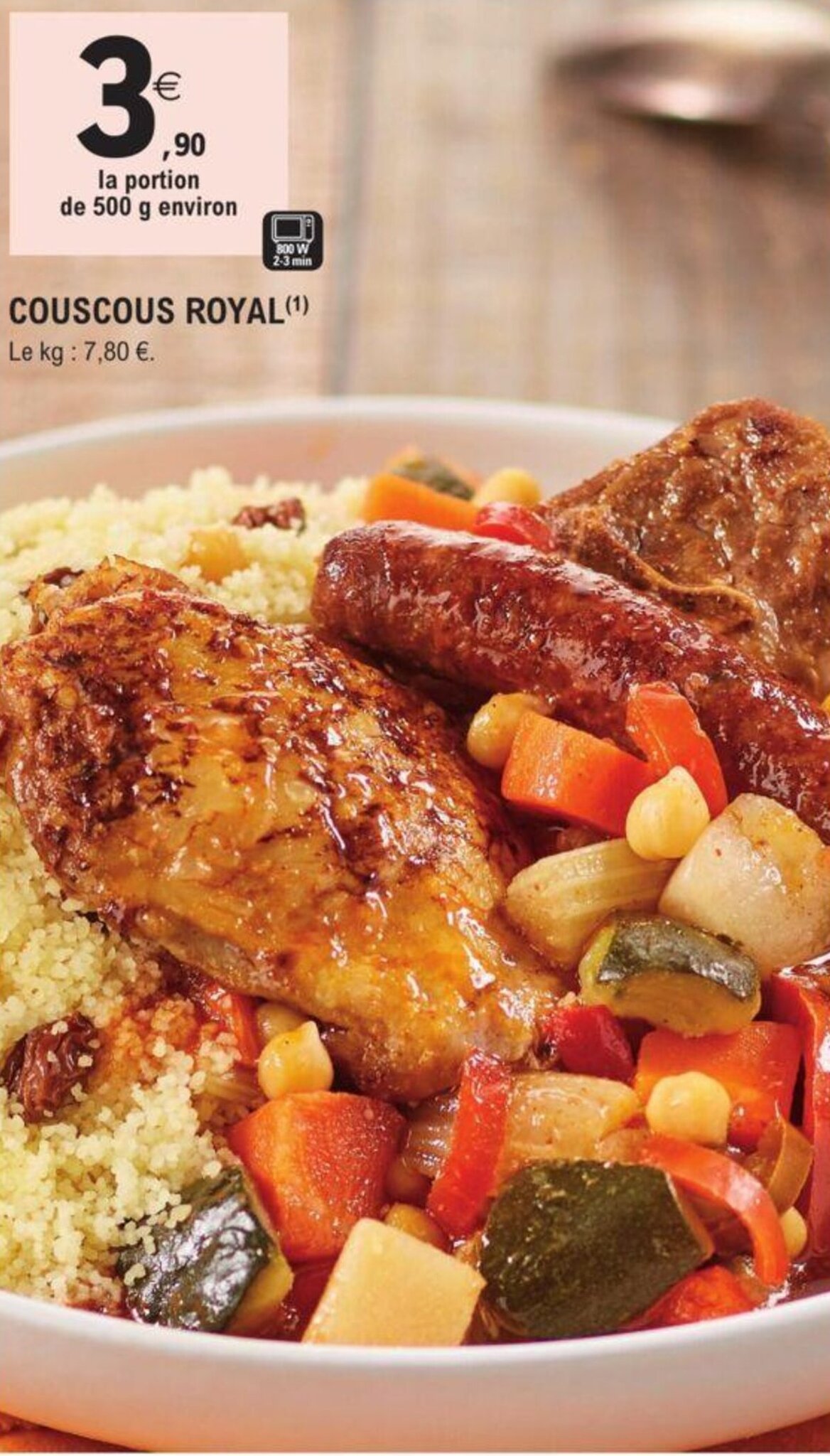 Promo Couscous royal chez E.Leclerc