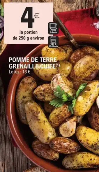 E.Leclerc Pomme de terre grenaille cuite offre