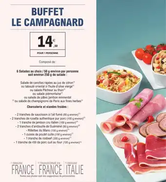 E.Leclerc 6 salades au choix / 50 g environ par personne suit enviran 250 g de salade offre