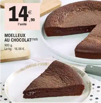 Moelleux au chocolat