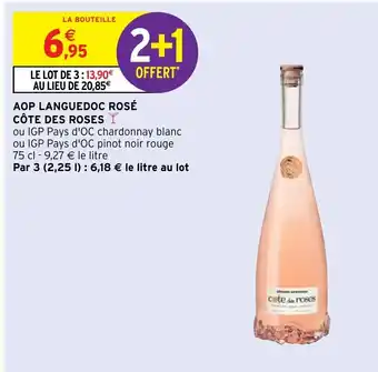 AOP Languedoc Rosé Côte Des Roses