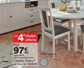 BUT Chaise daisy offre