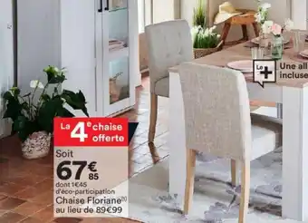 BUT Chaise floriane offre