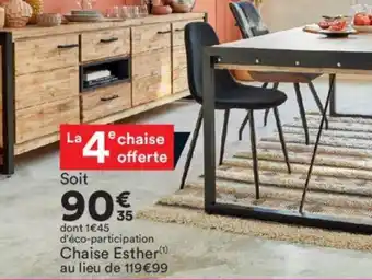 BUT Chaise esther offre