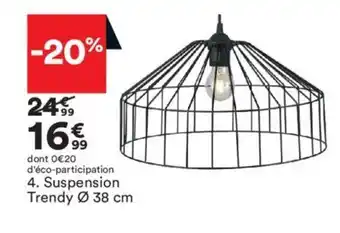 BUT Suspension trendy Ø 38 cm offre