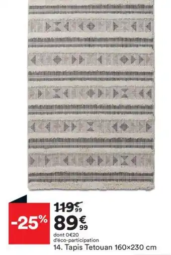 BUT Tapis tetouan 160x230 cm offre