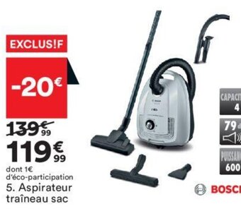 BUT Aspirateur traîneau sac offre